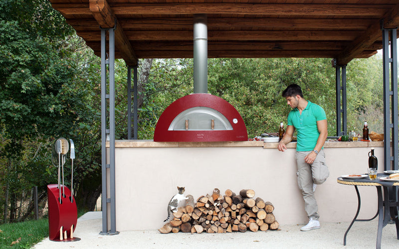 INFOOD Steel Built-In Propane Pizza Oven