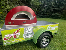 WOODSTONE OVENS ALFA 5 Moderno 4x8 - Gas Fired Pizza Oven Mobile Trailer