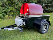 WOODSTONE OVENS ALFA 5 Moderno 4x5 - Gas Fired Pizza Oven Mobile Trailer