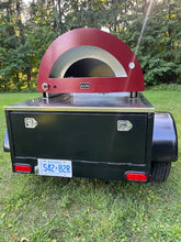 WOODSTONE OVENS ALFA 5 Moderno 4x5 - Gas Fired Pizza Oven Mobile Trailer