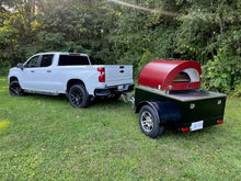 WOODSTONE OVENS ALFA 5 Moderno 4x5 - Gas Fired Pizza Oven Mobile Trailer