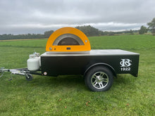 WOODSTONE OVENS ALFA 5 Moderno 4x8 - Gas Fired Pizza Oven Mobile Trailer
