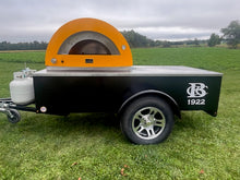 WOODSTONE OVENS ALFA 5 Moderno 4x8 - Gas Fired Pizza Oven Mobile Trailer