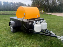 WOODSTONE OVENS ALFA 5 Moderno 4x8 - Gas Fired Pizza Oven Mobile Trailer