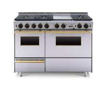 Chicago Brick Oven - 48" True Dual-Fuel Self-Cleaning Convection Range
