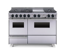 Chicago Brick Oven - 48" True Dual-Fuel Self-Cleaning Convection Range