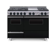 Chicago Brick Oven - 48" True Dual-Fuel Self-Cleaning Convection Range