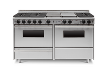 Chicago Brick Oven - 60" True Dual-Fuel Self-Cleaning Convection Range
