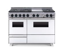 Chicago Brick Oven - 48" True Dual-Fuel Self-Cleaning Convection Range