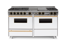 Chicago Brick Oven - 60" True Dual-Fuel Self-Cleaning Convection Range