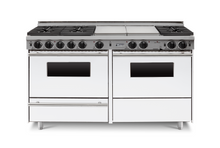 Chicago Brick Oven - 60" True Dual-Fuel Self-Cleaning Convection Range