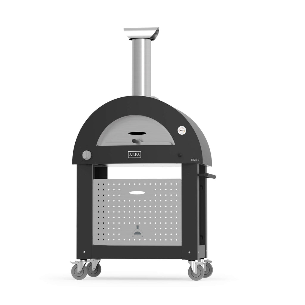 ALFA Ovens Brio Pizza Oven 71,000 BTU Gas-Operated Oven – Smokey