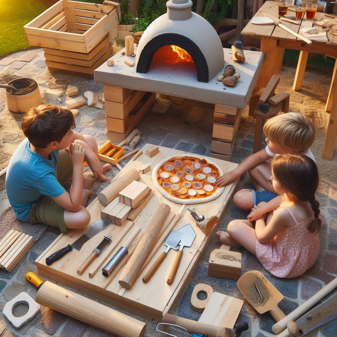 Creating a Pizza Oven Together as a Family