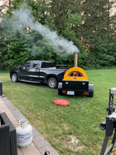 WOODSTONE OVENS ALFA 5 Moderno 4x6 - Gas Fired Pizza Oven Mobile Trailer