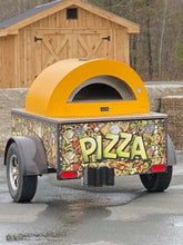WOODSTONE OVENS ALFA 5 Moderno 4x6 - Gas Fired Pizza Oven Mobile Trailer