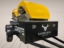 RAGING BULL Duomo Coyote 4x8 - Double Wood Fired Pizza Oven Mobile Trailer