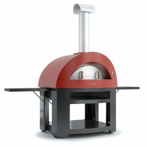 Great Outdoor Pizza Ovens red Alfa Allegro outdoor wood-fired pizza oven