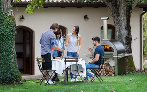 Enjoy time with friends and family and make cooking fun again when stoking the wood ambers in your new ALFA 4 Pizze outdoor pizza oven from the Great Outdoor Pizza Ovens Company